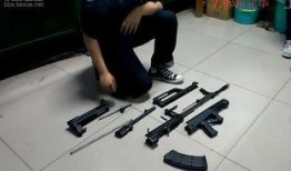 国产95式拆枪视频播放,国产经典枪械的内部构造解析